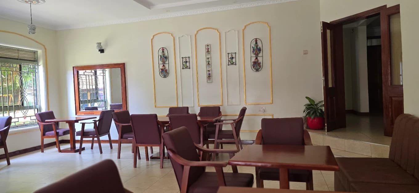 The main dining room